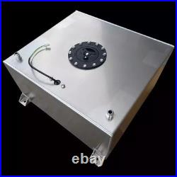 40 Litre Fuel Cell/tank With Sender Unit+ Foam AN10 Fitting, Polished Aluminium
