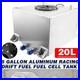 5 Gallon 20L Aluminum Racing Drift Fuel Cell Tank With Cap Outside UK