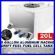 5 Gallon 20L Universal Aluminum Fuel Cell Gas Tank Black Practical Auto Car