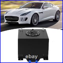 5 Gallon Aluminum Fuel Cell Gas Tank Black Auto Accessory