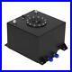 5 Gallon Black Aluminum Fuel Cell Gas Tank for Auto Car Universal Capacity