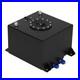 5 Gallon Universal Aluminum Fuel Cell Gas Tank Black Practical Auto Car Acc SG
