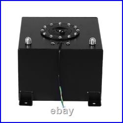 5 Gallon Universal Aluminum Fuel Cell Gas Tank Black Practical Auto Car Acce HEN