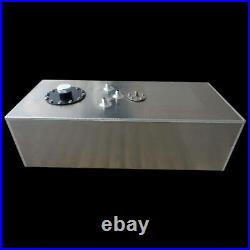 53 Litres / 11.5 Gallons Fuel Cell/tank, Low Profile, Polished Aluminium
