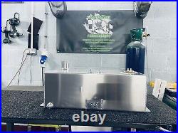 8 gallon high quality Baffled Aluminium fuel tank with AN6 fittings Made In Uk