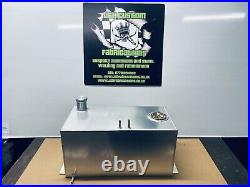 8 gallon high quality baffled aluminium fueltank with senderunit + 8mm fittings