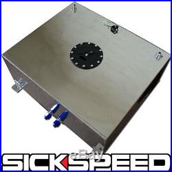 80 Liter/20 Gallon Aluminum Fuel Cell Tank With Cap And Level Gauge Sender P1