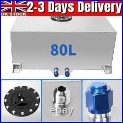 80L 20Gallon Aluminum Fuel Cell Surge Tank With Sensor Cap & Foam Silver Universal 80L 20Gallon Aluminum Fuel Cell Surge Tank With Sensor Cap & Foam Silver Universal