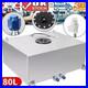 80L 20Gallon Aluminum Fuel Cell Surge Tank With Sensor Cap & Foam Silver Universal