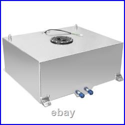 80L 20Gallon Aluminum Fuel Cell Surge Tank With Sensor Cap & Foam Silver Universal 80L 20Gallon Aluminum Fuel Cell Surge Tank With Sensor Cap & Foam Silver Universal