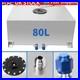 80L Fuel Surge tank mirror polished Fuel cell foam inside with sensor 20 Gallon