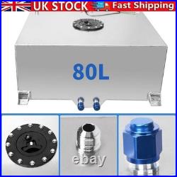 80L Fuel Surge tank mirror polished Fuel cell foam inside with sensor 20 Gallon