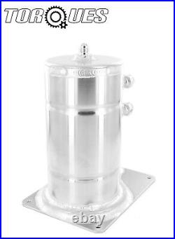 AN-6 / AN-10 1.6 Litre Aluminium Vertically Mounted Fuel Pump Swirl Pot Tank