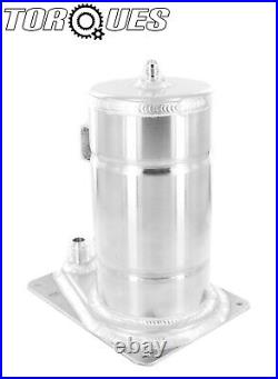 AN-6 / AN-10 1.6 Litre Aluminium Vertically Mounted Fuel Pump Swirl Pot Tank