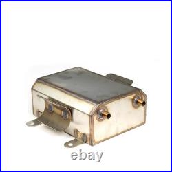 AUTO 3.5 L Stainless Steel FUEL PUMP SURGE TANK Fuel Tank Fuel 1/4 Mile Turbo E8