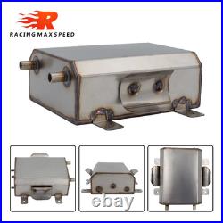 AUTO 3.5 L Stainless Steel FUEL PUMP SURGE TANK Fuel Tank Fuel 1/4 Mile Turbo E8