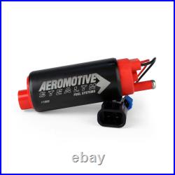 Aeromotive Electric Fuel Pump 11569 Stealth 340 LPH Black/Red Aluminum, Plastic