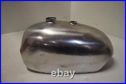 Alloy petrol tank trials model, central mounting