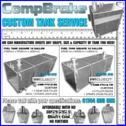 Aluminium Fuel Tank For Ford Popular Baffled And With Sender