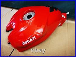 Aluminium Fuel Tank In Red Ducati Panigale 1299 2015 2017