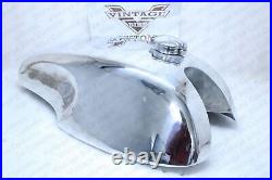 Aluminium Gas Petrol Fuel Tank For Norton Slimline Manx Short Circuit 3 Gallon