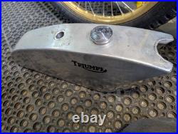 Aluminium Pre65 Trials Petrol Tank alloy Triumph Enfield BSA Norton DOT