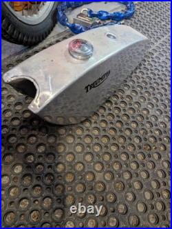 Aluminium Pre65 Trials Petrol Tank alloy Triumph Enfield BSA Norton DOT