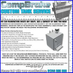 Aluminium Universal Truck Fuel Tank With Lockable Fuel Neck Approx 200 Litre