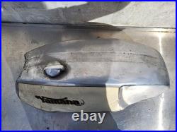 Aluminium cafe racer petrol fuel tank Custom special Yamaha