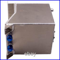 Aluminum 10L 2.5 Gallon Fuel Cell Tank for All Vehicles Polished Lightweight Can