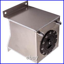 Aluminum 10L 2.5 Gallon Fuel Cell Tank for All Vehicles Polished Lightweight Can