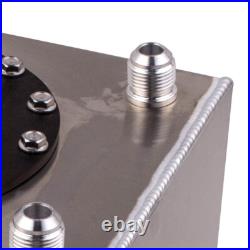 Aluminum 10L 2.5 Gallon Fuel Cell Tank for Vauxhall Polished Lightweight