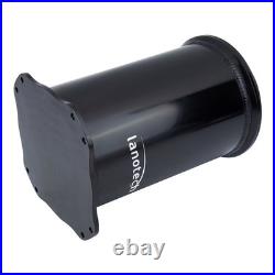 Aluminum 2.6L Fuel Surge Tank For Twin 40mm Fuel Pumps 8AN Ports 2.8L For Single