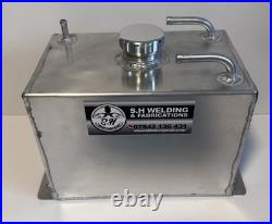 Aluminum 2 Gallon fuel tank UK MADE Banger Boat Test Hot Rod Mini Stock Marine