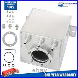 Aluminum 2L High Flow Swirl Fuel Surge Pot Tank For 044 External Fuel Pump AN6