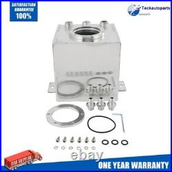 Aluminum 2L High Flow Swirl Fuel Surge Pot Tank For 044 External Fuel Pump AN6 Aluminum 2L High Flow Swirl Fuel Surge Pot Tank For 044 External Fuel Pump AN6