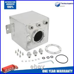 Aluminum 2L High Flow Swirl Fuel Surge Pot Tank For 044 External Fuel Pump AN6 Aluminum 2L High Flow Swirl Fuel Surge Pot Tank For 044 External Fuel Pump AN6