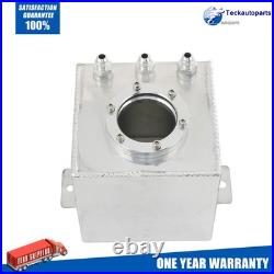 Aluminum 2L High Flow Swirl Fuel Surge Pot Tank For 044 External Fuel Pump AN6
