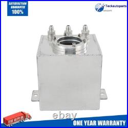 Aluminum 2L High Flow Swirl Fuel Surge Pot Tank For 044 External Fuel Pump AN6