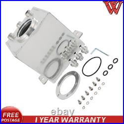 Aluminum 2L High Flow Swirl Fuel Surge Tank AN6 Fits for External 044 Fuel Pump