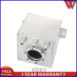 Aluminum 2L High Flow Swirl Fuel Surge Tank AN6 Fits for External 044 Fuel Pump
