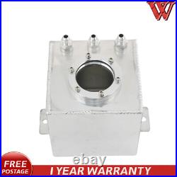 Aluminum 2L High Flow Swirl Fuel Surge Tank AN6 Fits for External 044 Fuel Pump