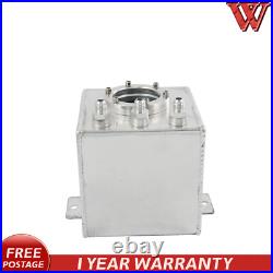 Aluminum 2L High Flow Swirl Fuel Surge Tank AN6 Fits for External 044 Fuel Pump