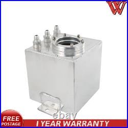 Aluminum 2L High Flow Swirl Fuel Surge Tank AN6 Fits for External 044 Fuel Pump Aluminum 2L High Flow Swirl Fuel Surge Tank AN6 Fits for External 044 Fuel Pump
