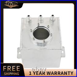 Aluminum 2L High Flow Swirl Fuel Surge Tank AN6 For 044 External Fuel Pump