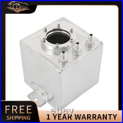 Aluminum 2L High Flow Swirl Fuel Surge Tank AN6 For 044 External Fuel Pump