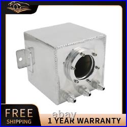 Aluminum 2L High Flow Swirl Fuel Surge Tank AN6 For 044 External Fuel Pump