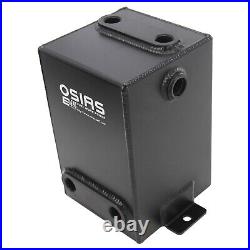 Aluminum 3L Dual Fuel Surge Tank with 2 x 044 Fuel Pump & With Y Block Bracket