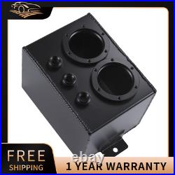Aluminum 3L High Flow Swirl Fuel Surge Pot Tank Fit 044 Dual External Fuel Pump