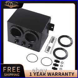 Aluminum 3L High Flow Swirl Fuel Surge Pot Tank Fit 044 Dual External Fuel Pump